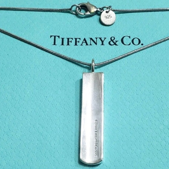 Tiffany & Co. Silver Bar Necklace - Picture 2 of 8